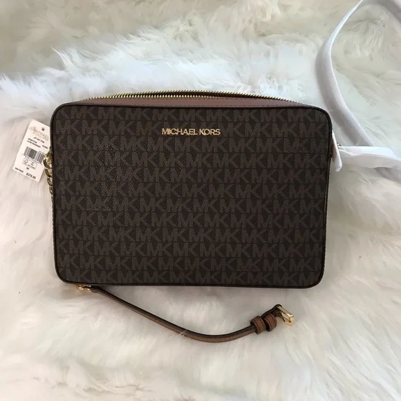 Michael Michael Kors Jet Set Large East West Crossbody - Picture 1 of 2